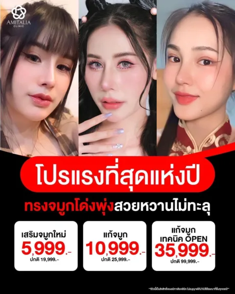 โปรทำจมูก