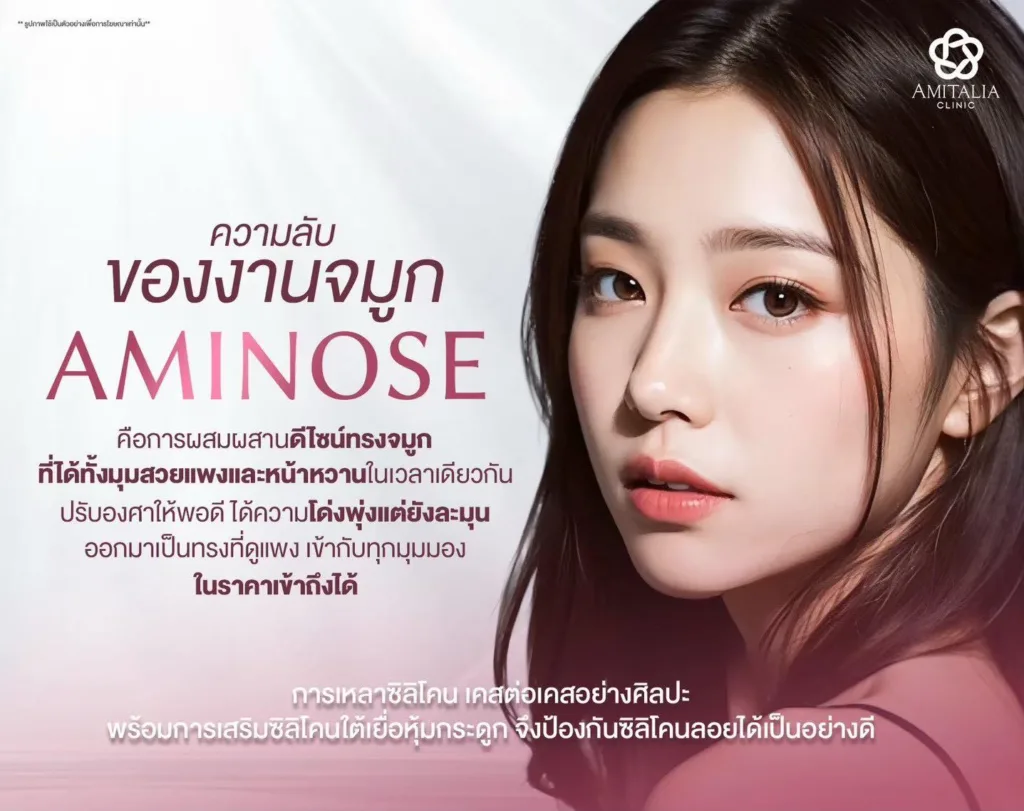 เสริมจมูกทรงสวย